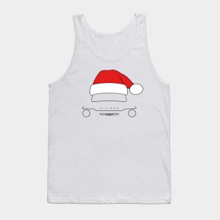 Hillman Imp classic car Christmas hat edition black Tank Top